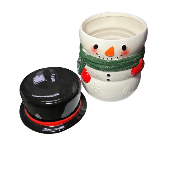 Yankee Candle 1657026 Snowman Large Jar Candle Holder - Picture 2 of 2